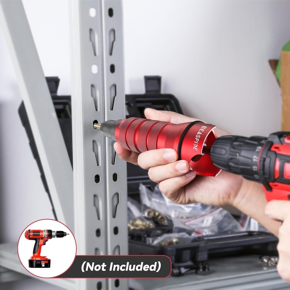 Cordless Drill Electric Rivet Nut Drill Adapter Kit