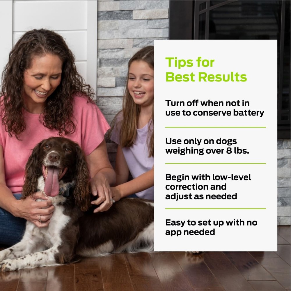 Dog Shock Collar - Safe Behavior Training - 1000ft Long Range Training Shock ...