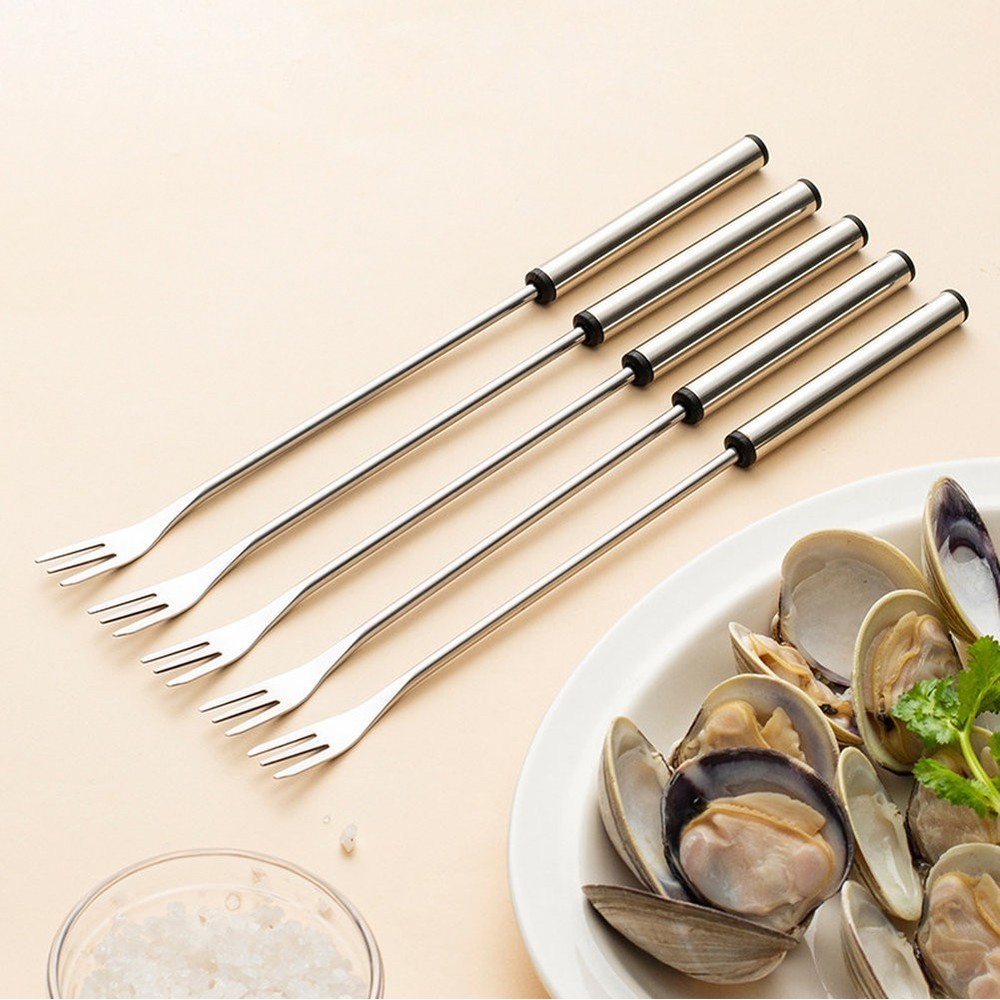 Appetizer Fork Fruit Fork Dessert Table Extended Fork Head Rust Resistant