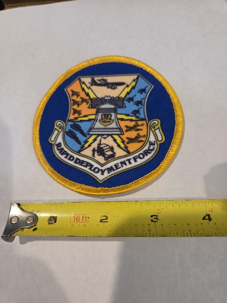 Rapid Deployment Force - USAF Air Force Patch