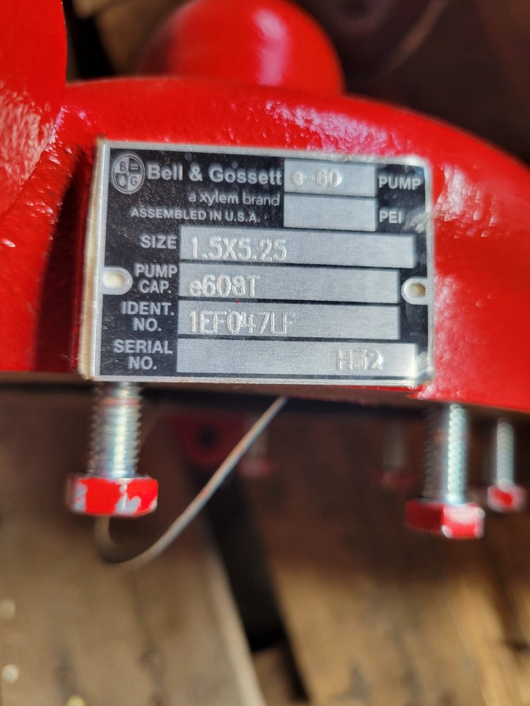 BELL & GOSSETT CASING P86042 -(E-60 SERIES)