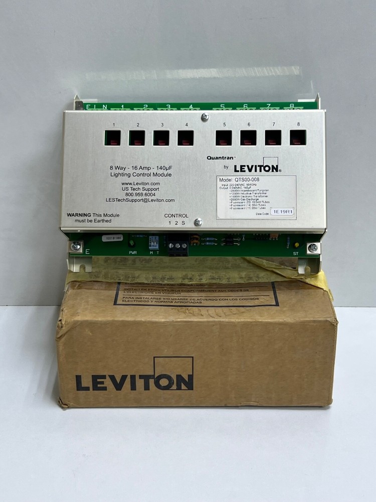 LEVITON QTS00-008 LIGHTING CONTROL MODULE