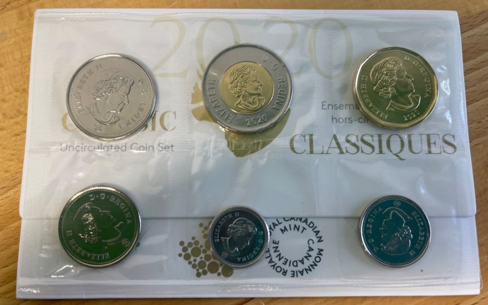 2020 Canada Proof Like Uncirculated Set in envelop with COA