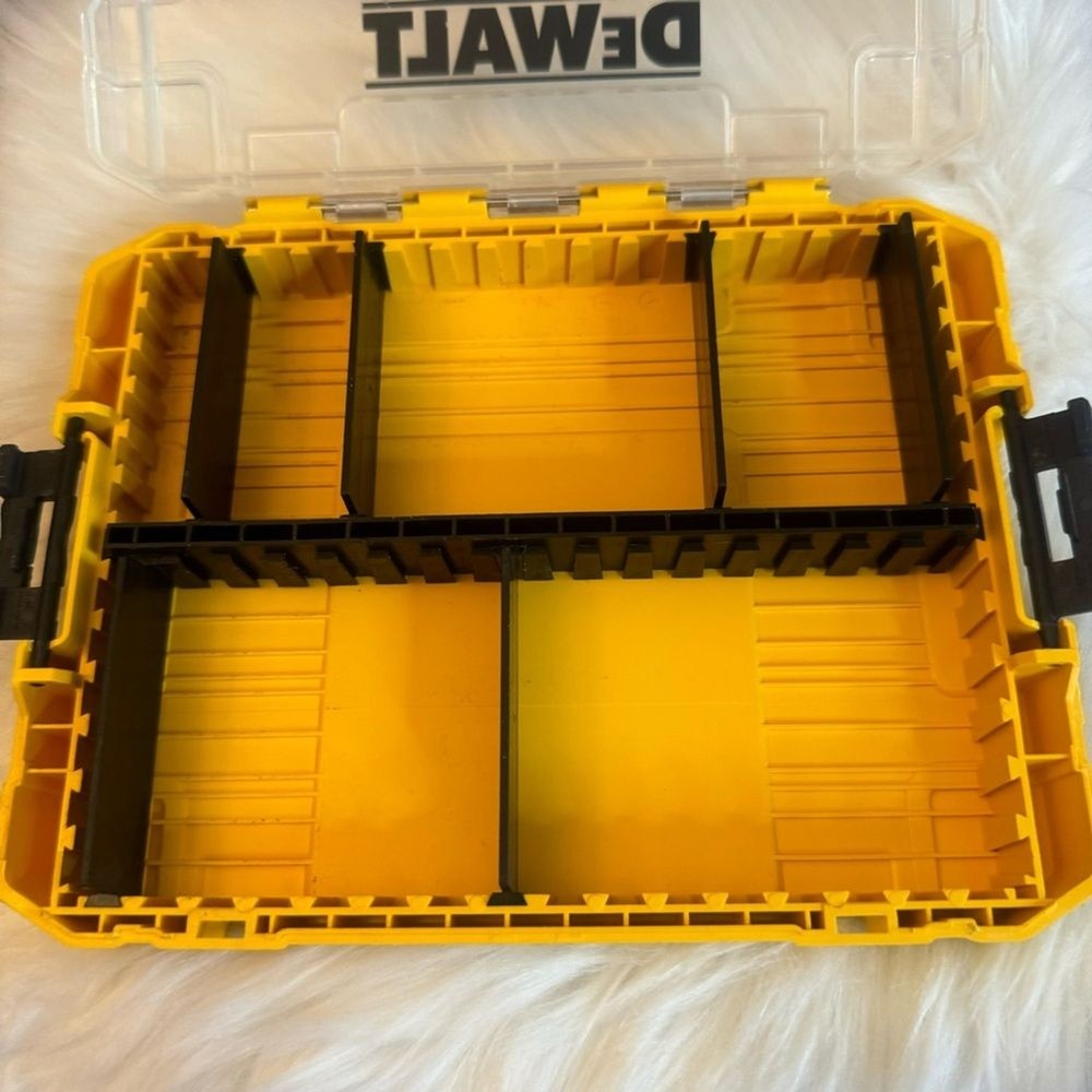 DEWALT Tool Box Tough Case Medium Yellow Case