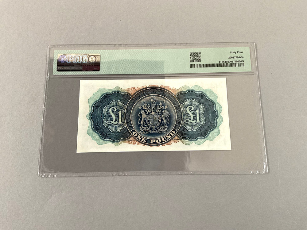 Bermuda 1 Pound P-11b 1937 PMG 64