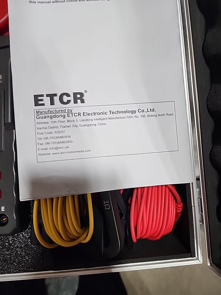 Ectr detect grounging system tester