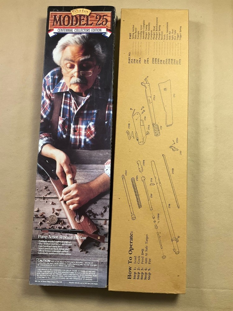 100th Centennial Edition Daisy Model 25 BB Gun