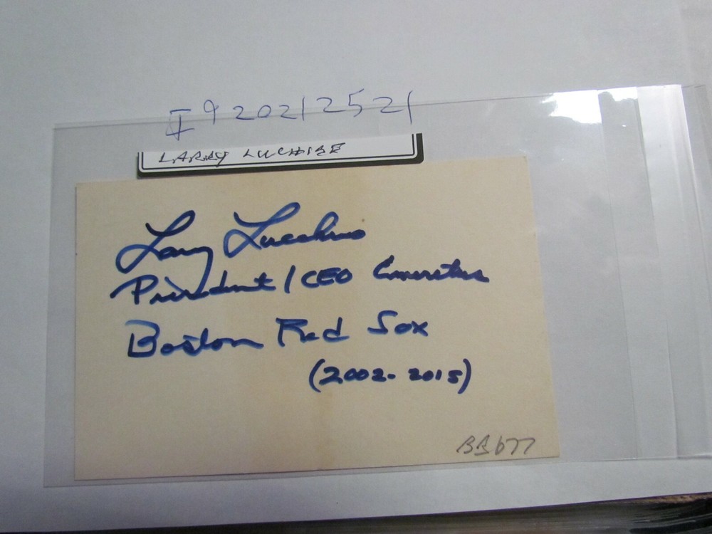 Joey Lucchesi Signed Postcard