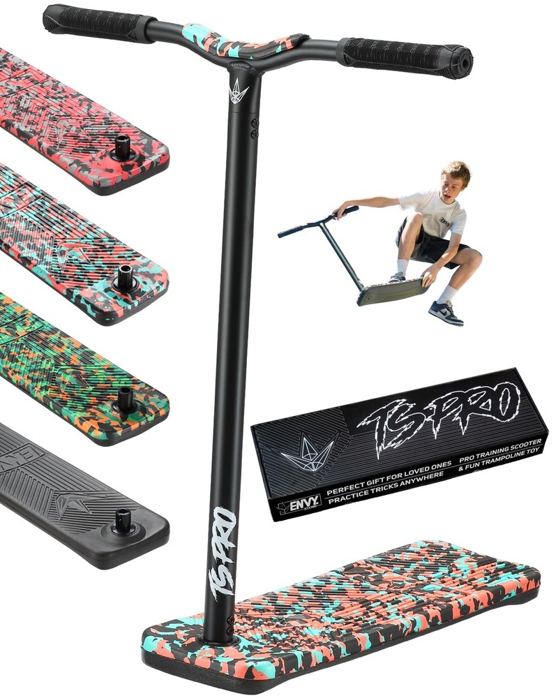 Envy Scooters TS Pro - Training Scooter Pro - Practice Pro Scooter Tricks Ind...