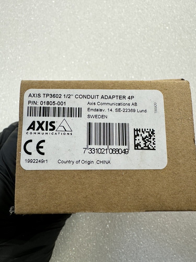 AXIS TP3602 Conduit 1/2" Adapter Security Network Camera System Accessories Part