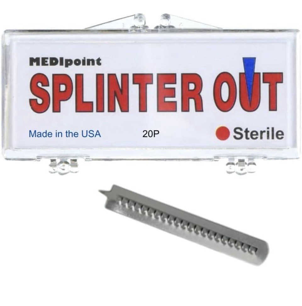 NEW Medipoint Splinter Out Remover - 20 PACK
