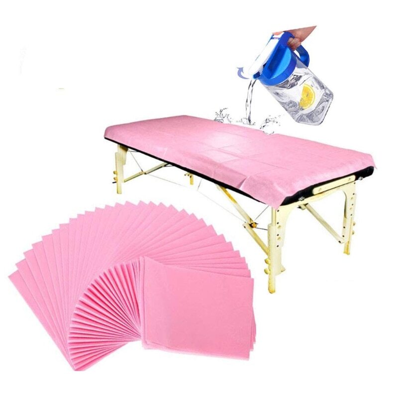 20/100pcs Massage Table Sheets Disposable SPA Bed Sheets Non Woven Lash