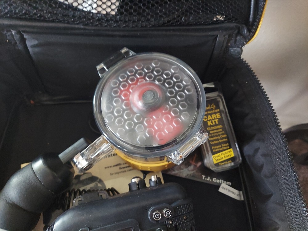 Sealife DC500 Underwater Camera Case & Digital Flash Only **READ!** CLEAN