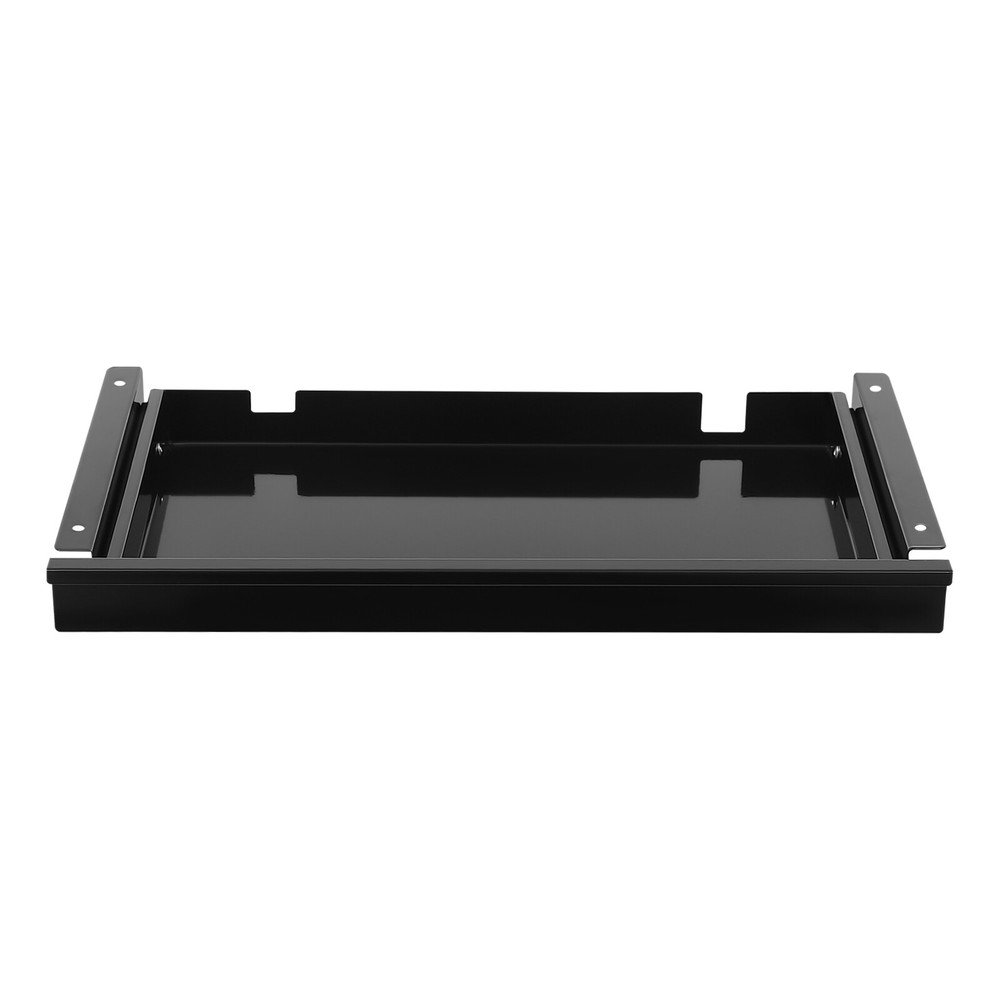 Under Desk Sliding Pull-Out Drawer Organizer for Efficient Workspace Storage