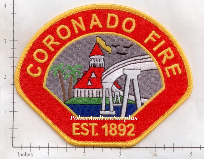 California - Coronado CA Fire Dept Patch