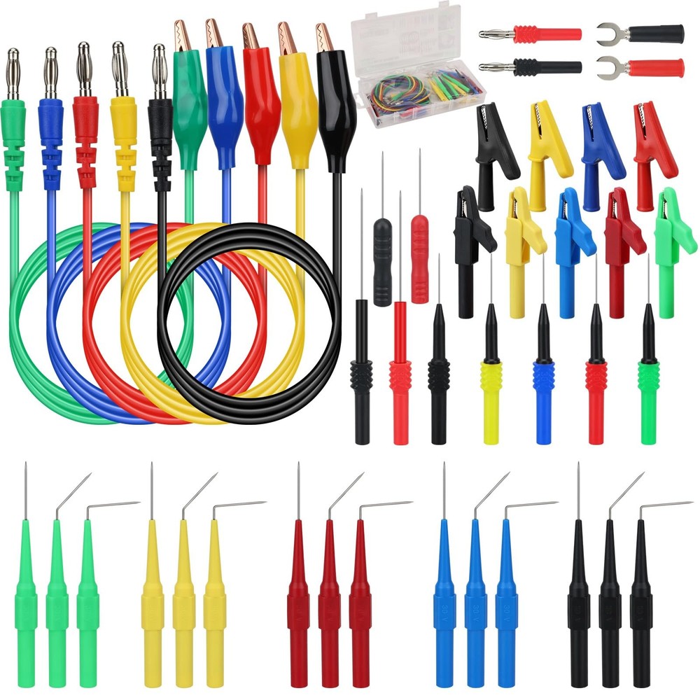43-Piece Back Probe Kit for Automotive Electrical Testing and Diagnosis Tools