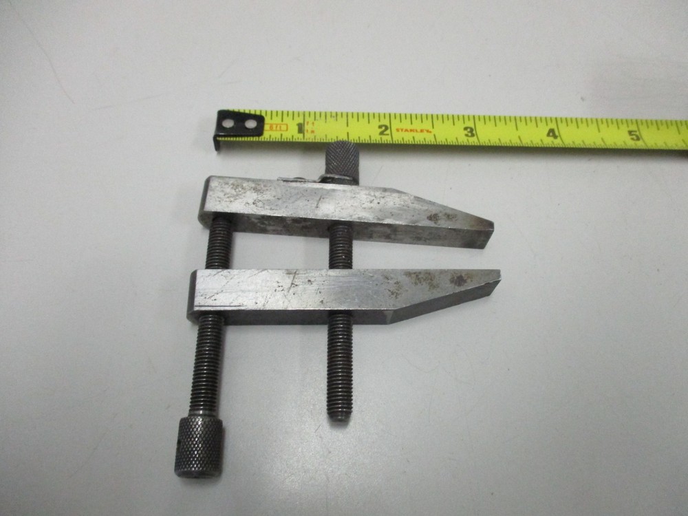 2 Machinist Parallel Clamps 1 Moore & Wright, 1 Unbranded