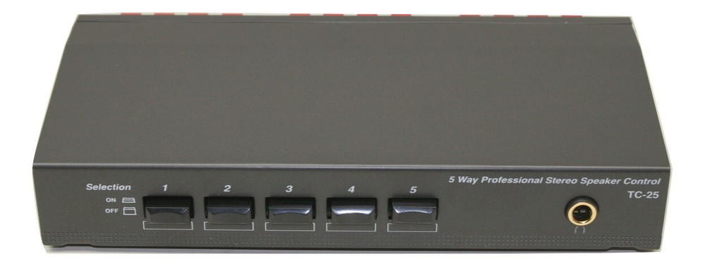 Technolink TC-25  5-Way Stereo Speaker Selector
