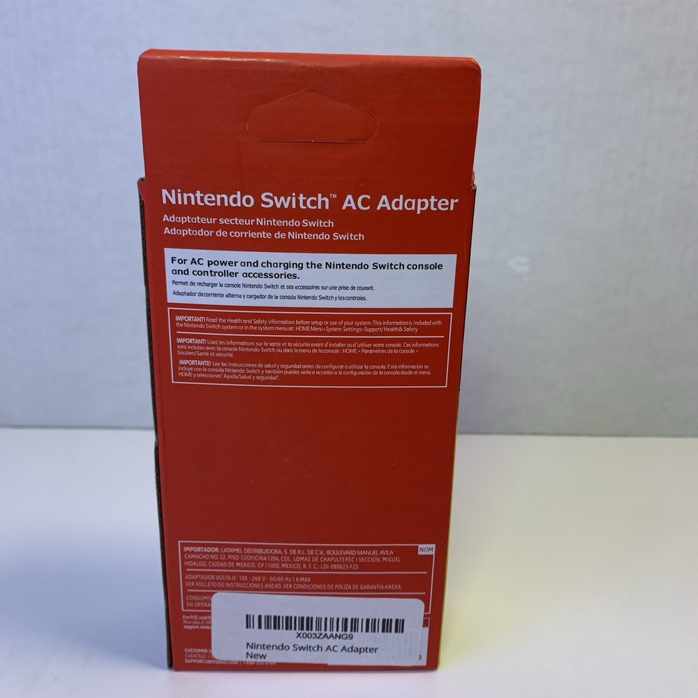 Nintendo Switch AC Adapter Power Adapter Charger Open Box