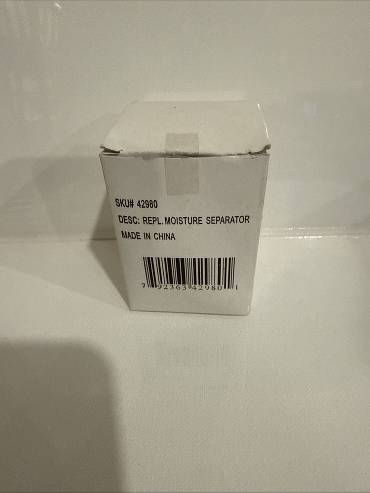 Disposable Spray Gun Moisture Seperator