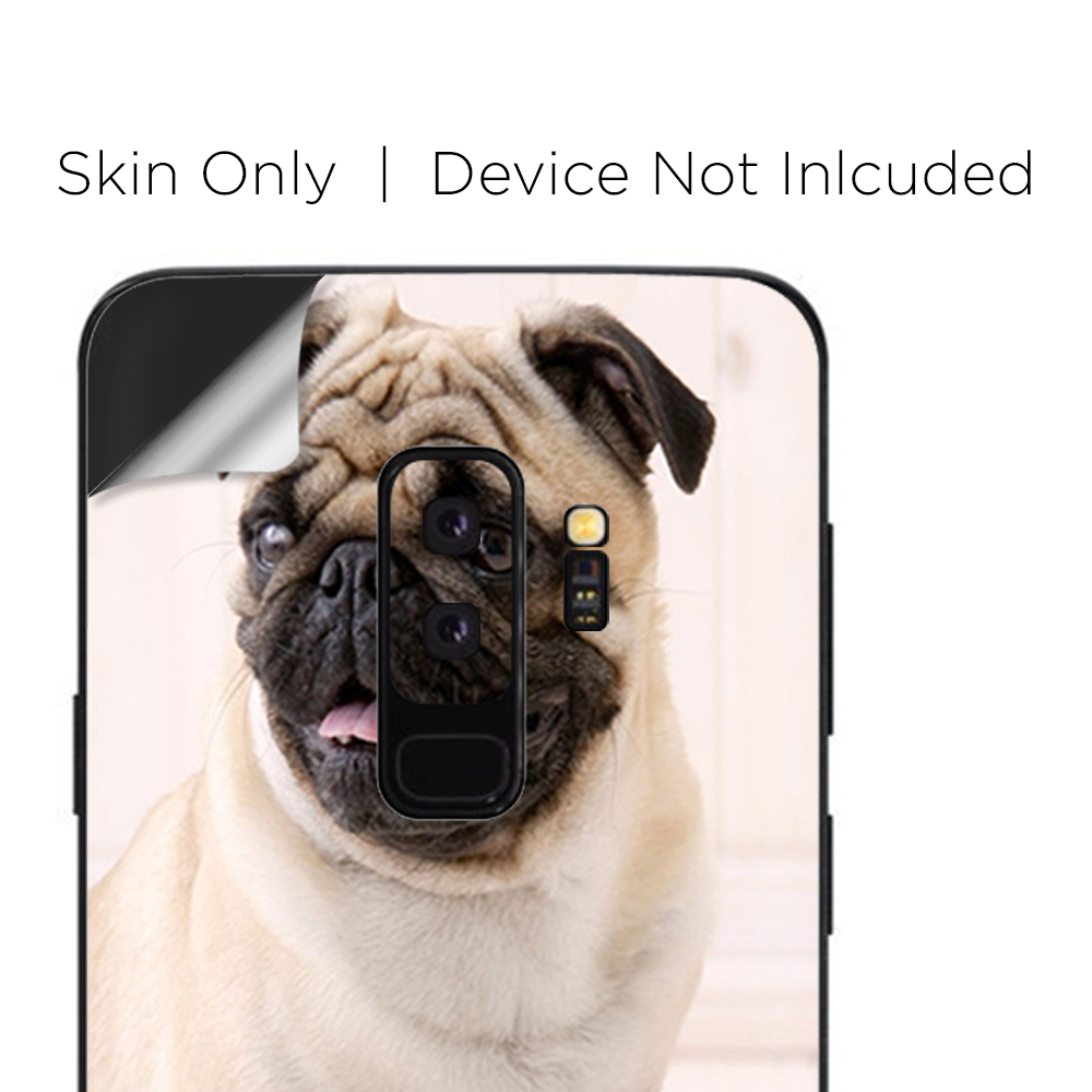 Skins Decal Wrap for Samsung Galaxy Note 9 Plus - Pug Mug, cute pug