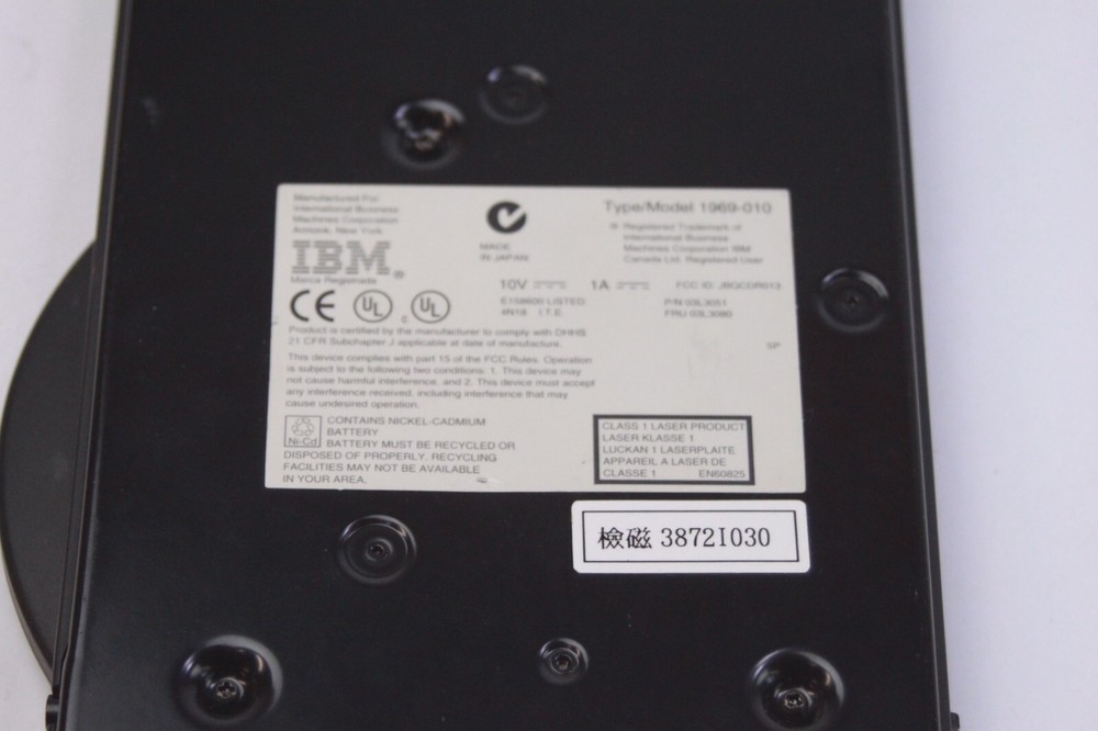 IBM OEM Genuine 1969-010 CD Driver Untested As Is