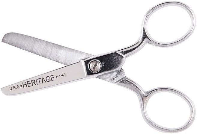 Klein Tools 444HC Safety Scissors – 4 Inch Compact • Durable • Precision Cutting