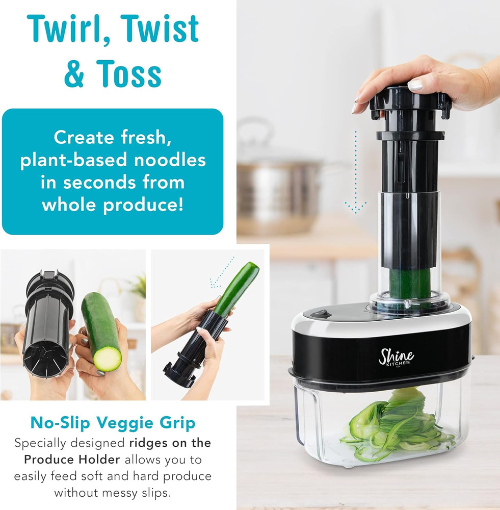Kitchen Co. SES-100 Electric Vegetable Spiralizer