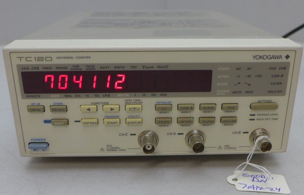 Yokogawa TC120 Universal Counter - Tested and Working
