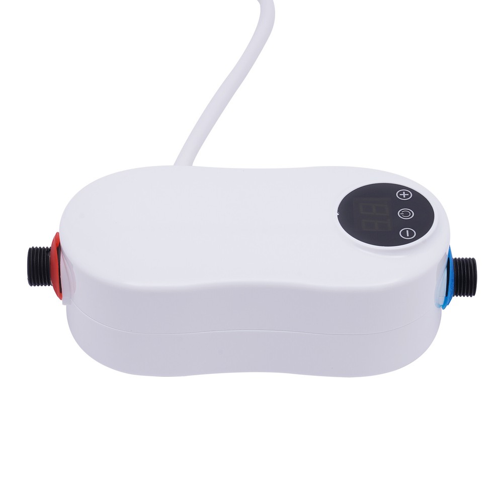 3500W Instant Hot Water Heater With Shower Head Tankless Electric Shower 110V US