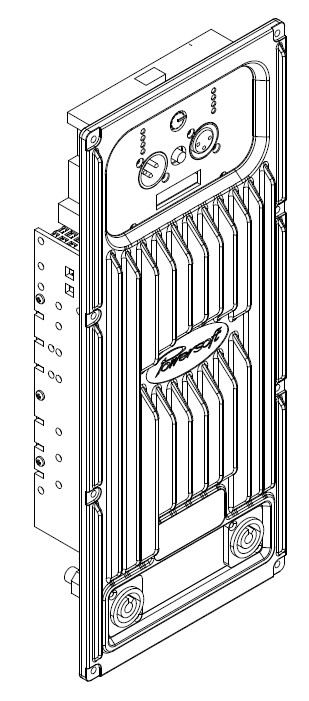 Powersoft DigiMod 2000HV - High output audio amplifier with heatsink & DSP
