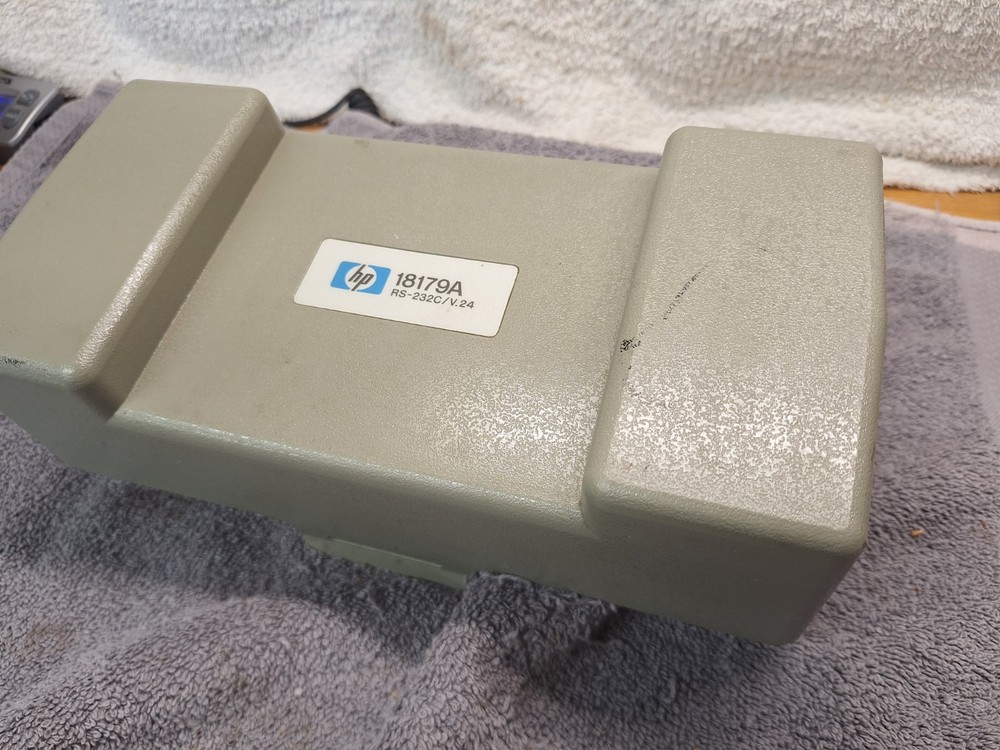 Vintage HP Hewlett Packard 18179A Interface Cover RS-232C/V.24 Protocol Analyzer