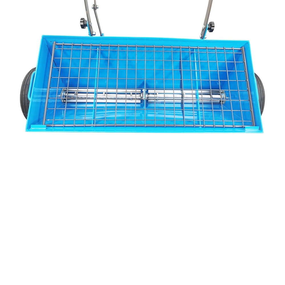 Sand Scattering Machine Hand-Push Abrasive Sand Spreader Machine High Efficiency