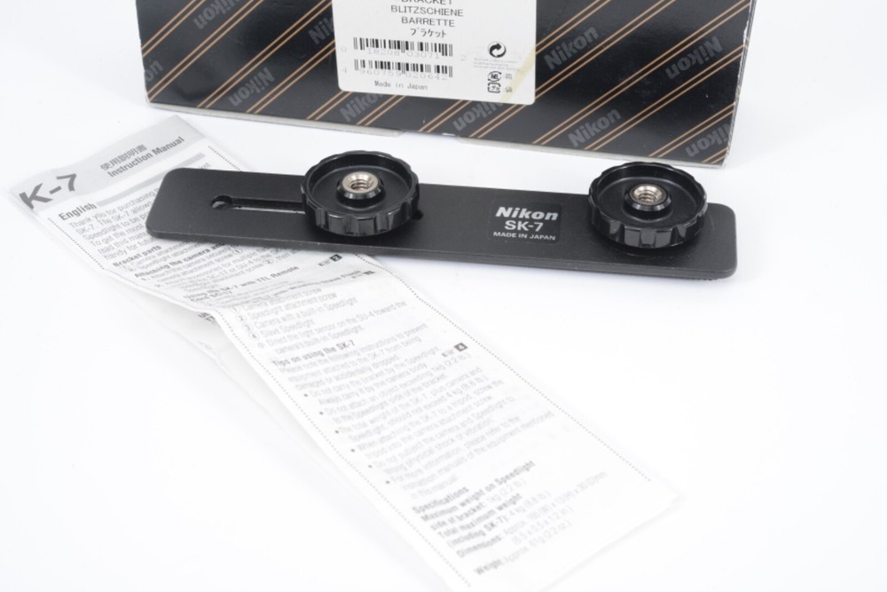Nikon accessory. SK-7 flash bar. With original box.