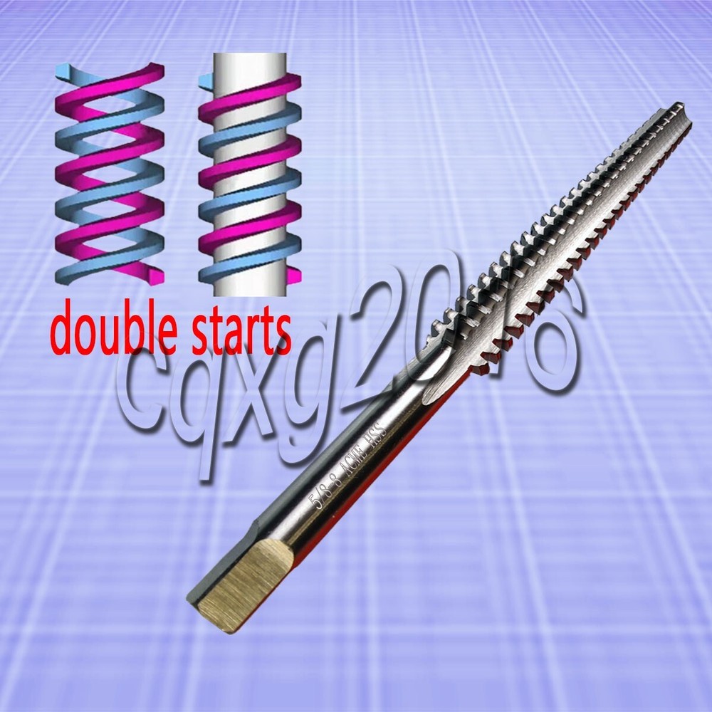 1 Pc TR14 x 2.0 mm right-hand trapezoidal double two starts thread tap