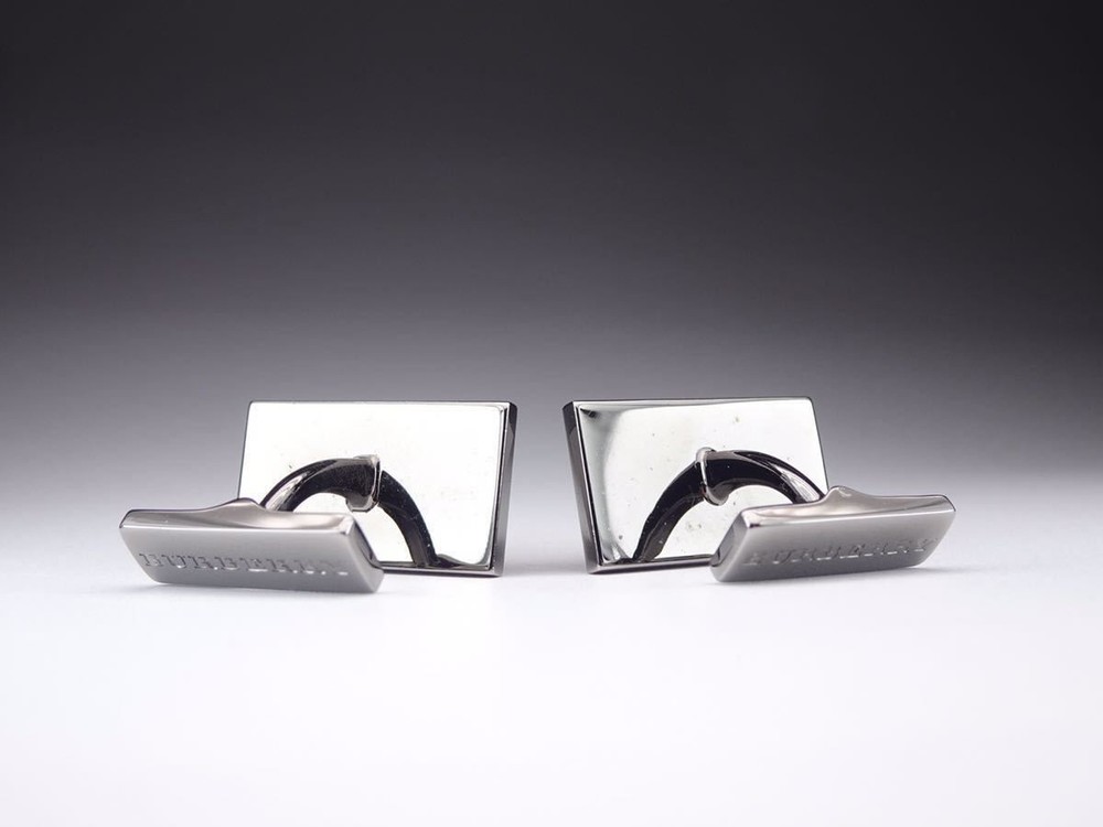 Burberry Classic Check Square Cufflinks