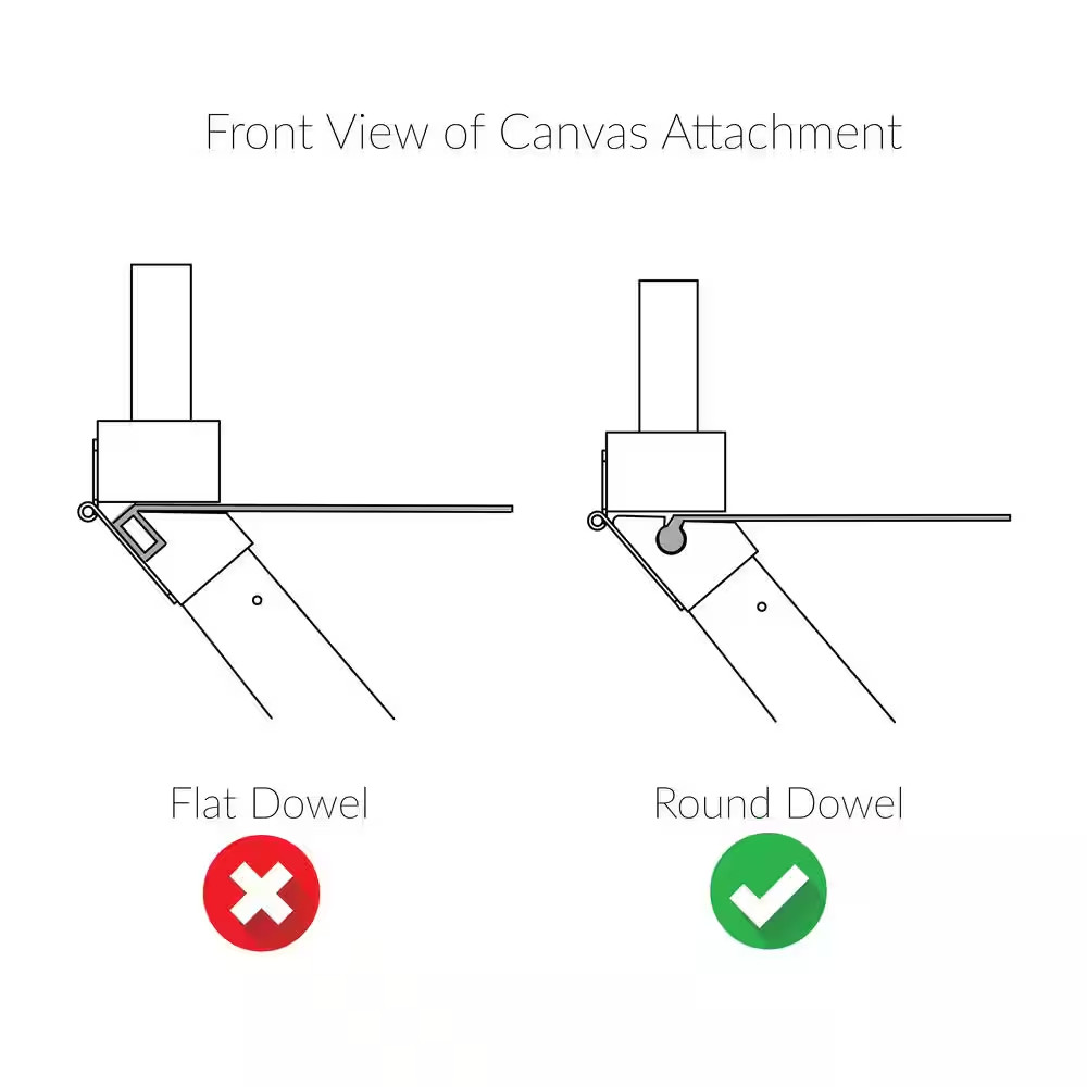 18 In. Director'S Chair Black Solid Wood Frame