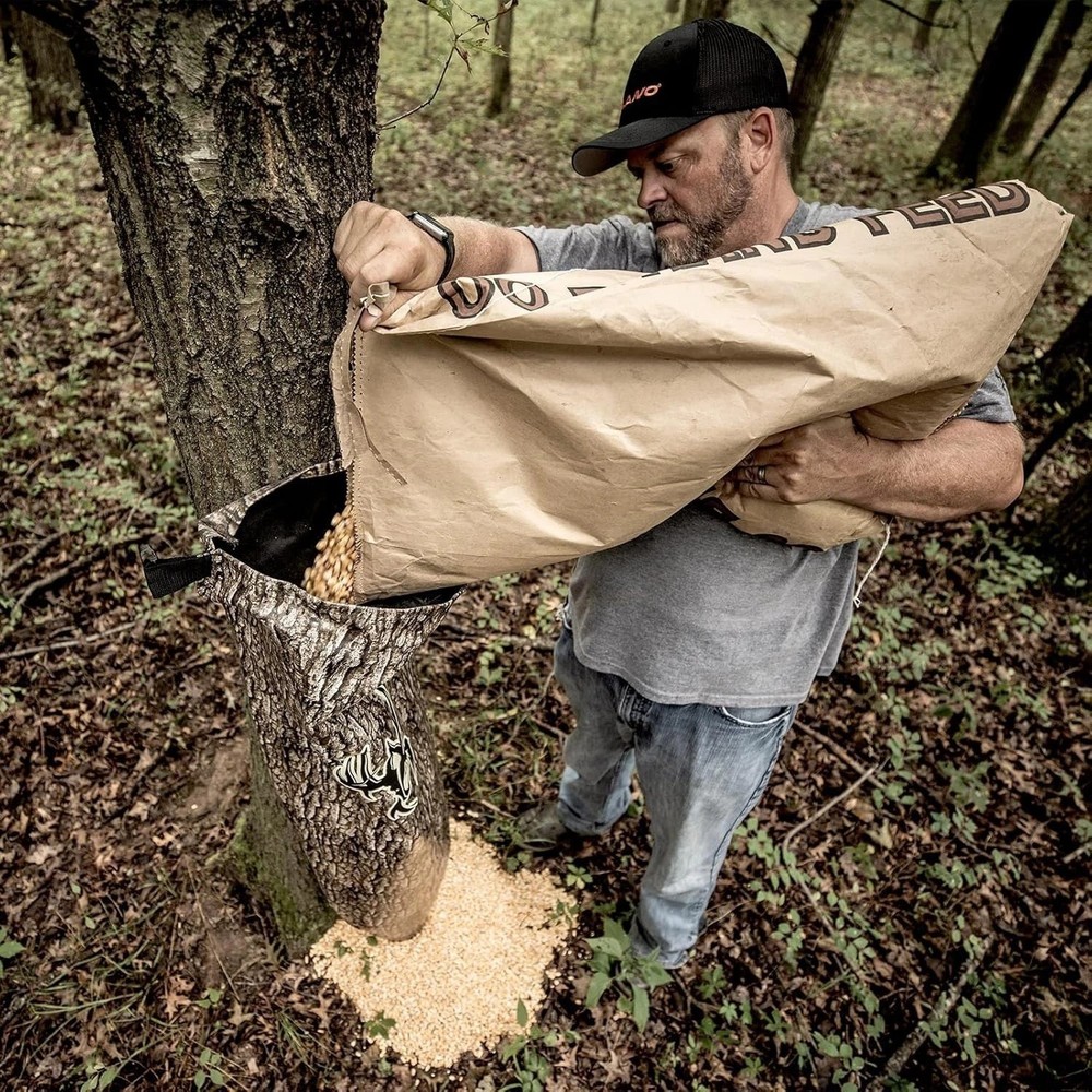 Treehugger 100 lb Trubark HD Camo Gravity Bag Feeder