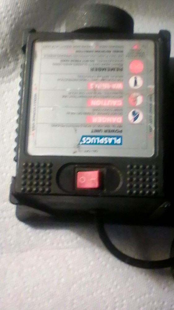 Plasplugs Ultra Sharp Power Tool Sharpener 120V Grinding Plastic Black