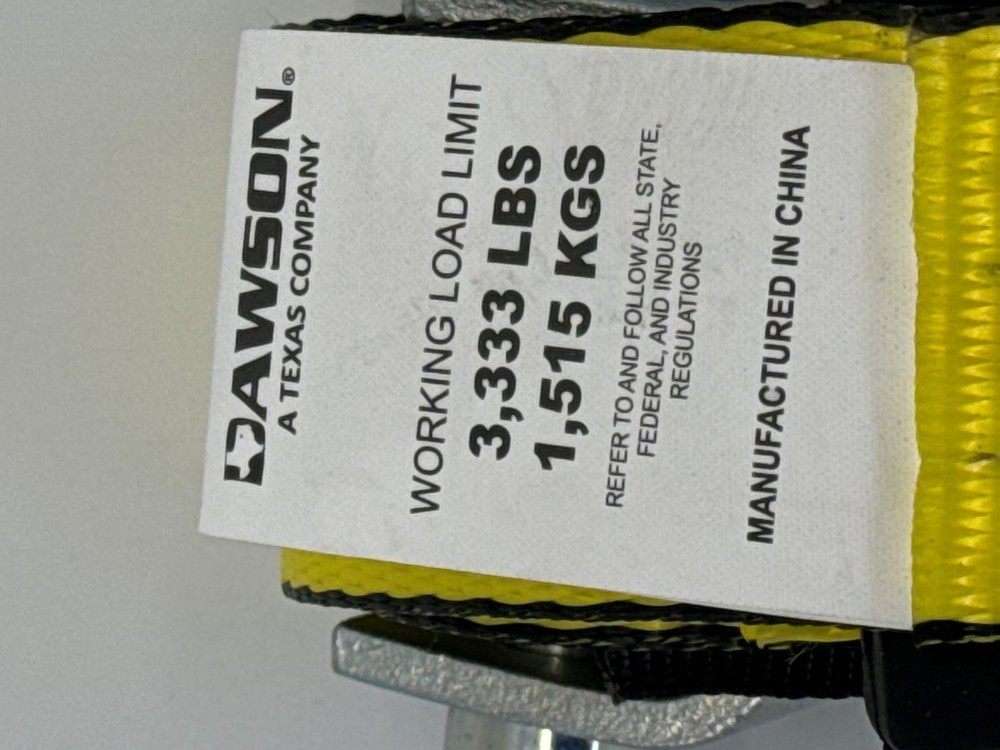 2"X14' Strap with J-Hooks, Grips, Sleeve 4 Pack