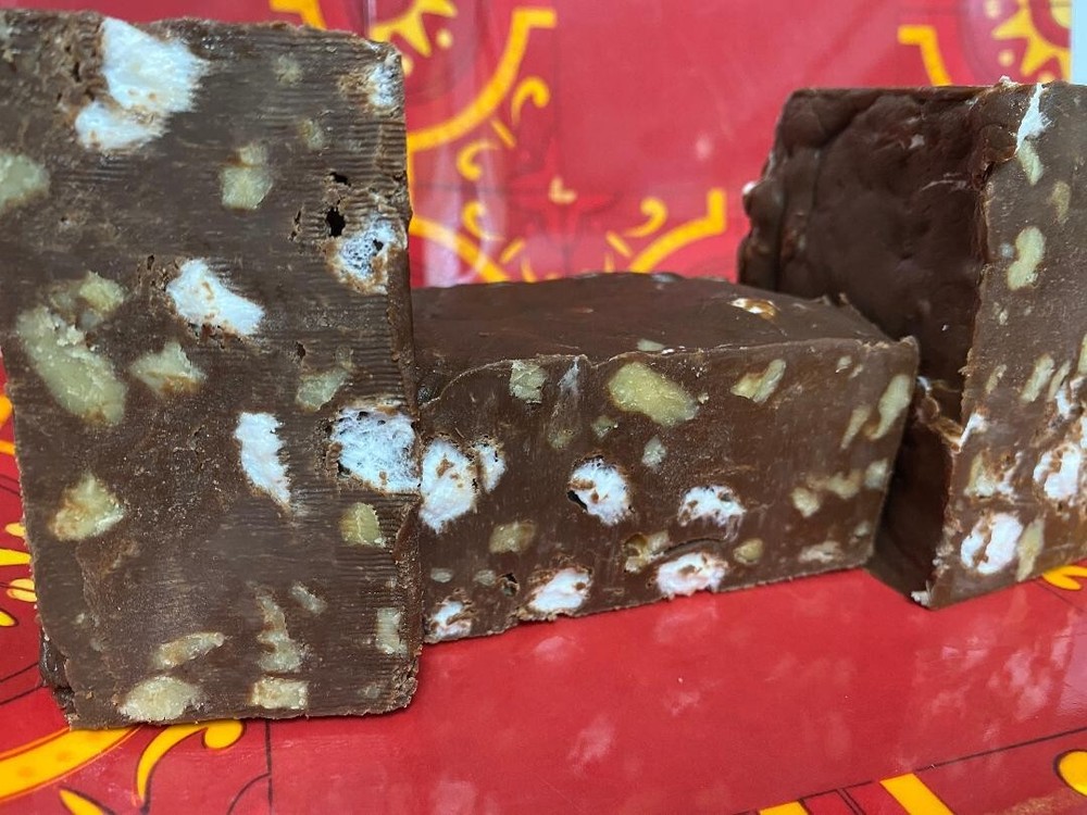 Rocky Road Fudge 1/2 pound