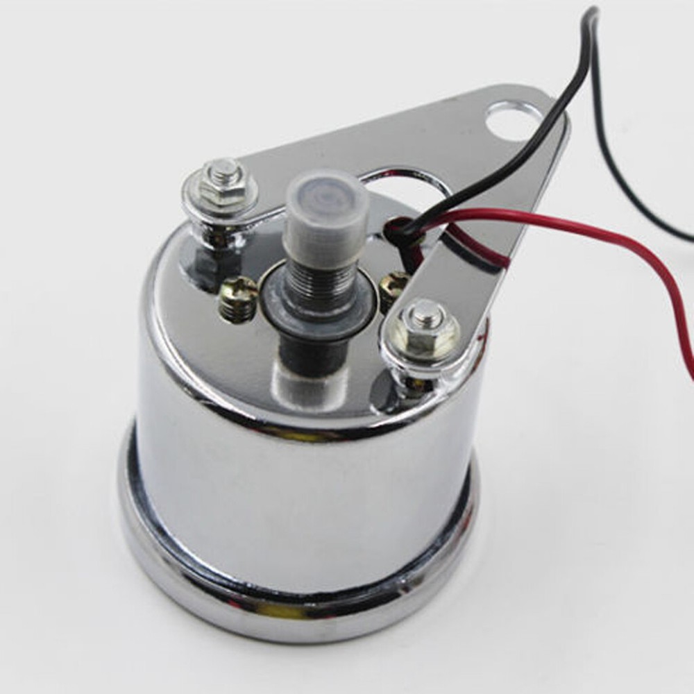 Universal Motorcycle Dual Gauge For