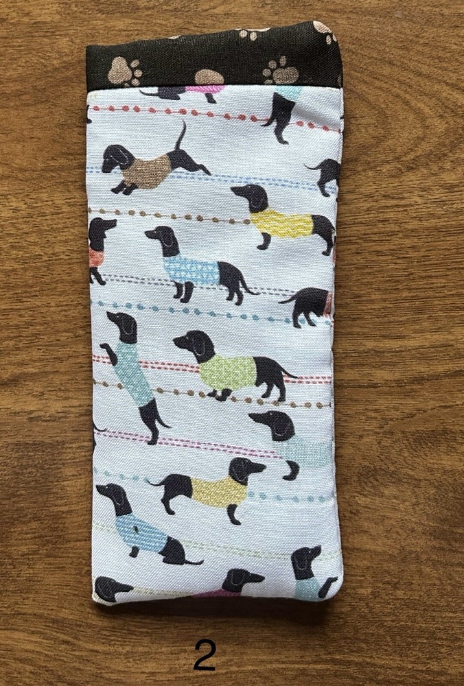 Dachshund Eyeglass Case