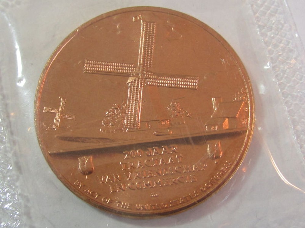 Enduring Friendship Netherlands/America Medal sealed