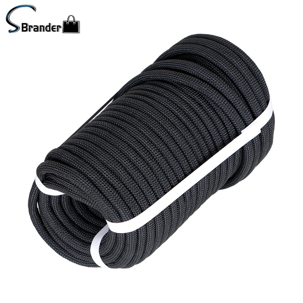 3/8" × 100' Polyest Rope  High Strength Pulling Braided Rope 3520Lbs