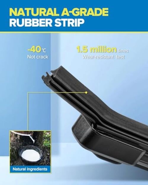 22" 22" Windshield Wiper Blades Replacement for 2008-2013 Silverado 1500,