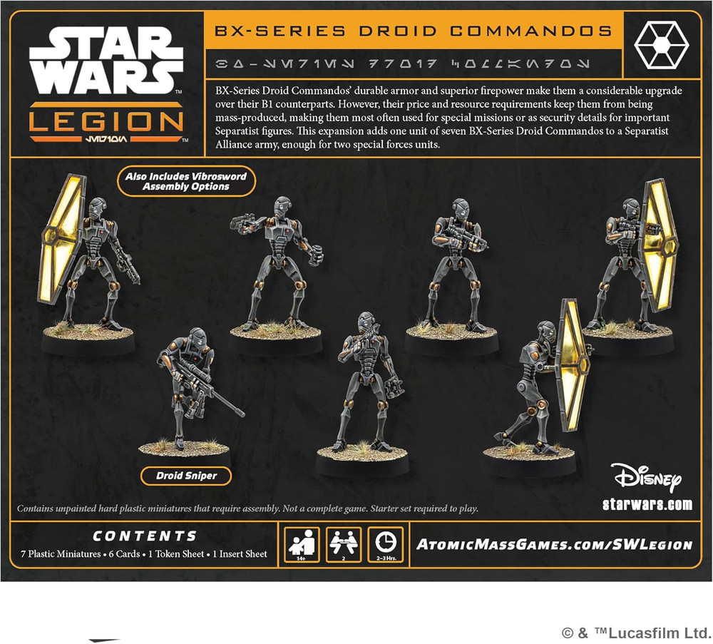 Star Wars Legion BX-Series Droid Commandos