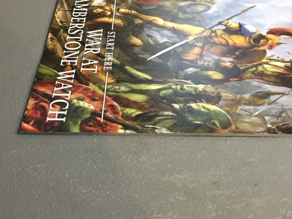 BOOK WARHAMMER AOS SIGMAR BOOKLET START HERE & DOMINION + REFERENCE SOFTBACK USE