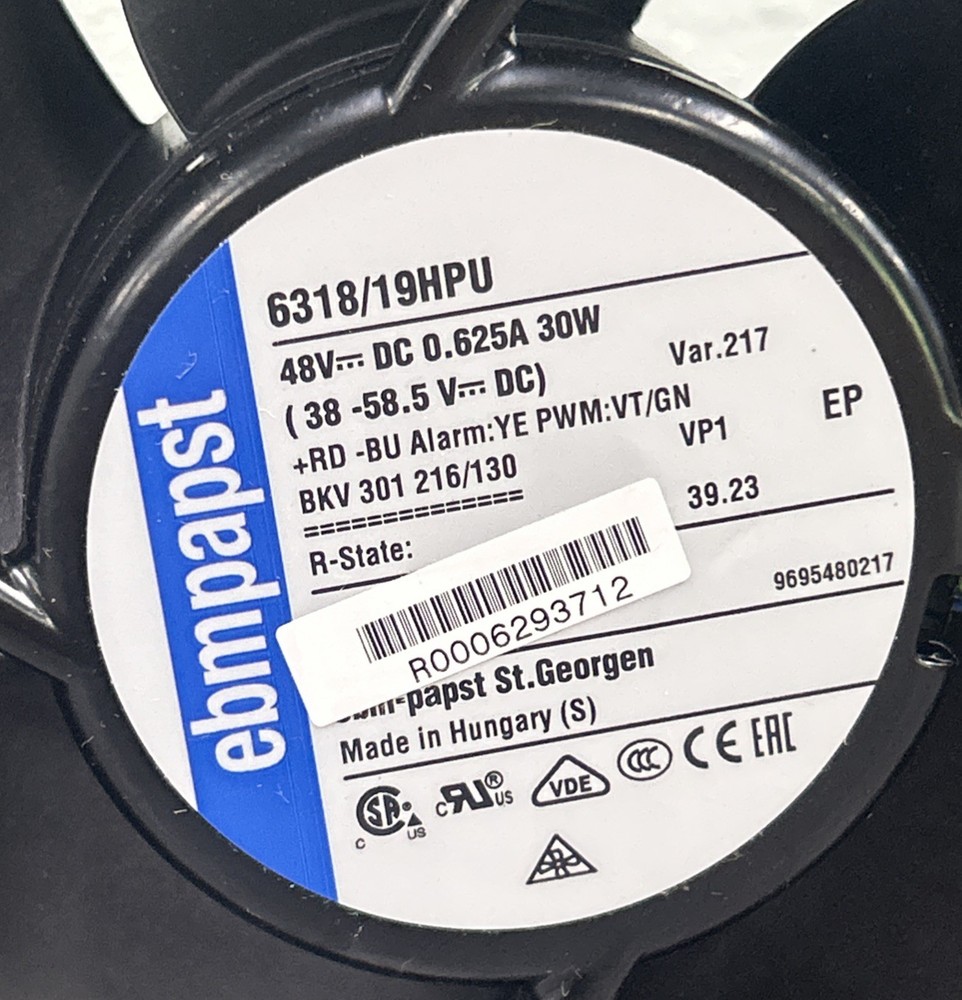 EBMPAPST 6318/19HPU FAN