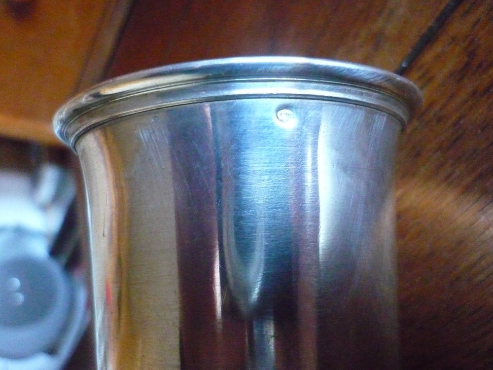 ANTIQUE STERLING SILVER Timbal Cup danemark